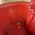 Chanel Red Caviar Vanity Cosmetic Case