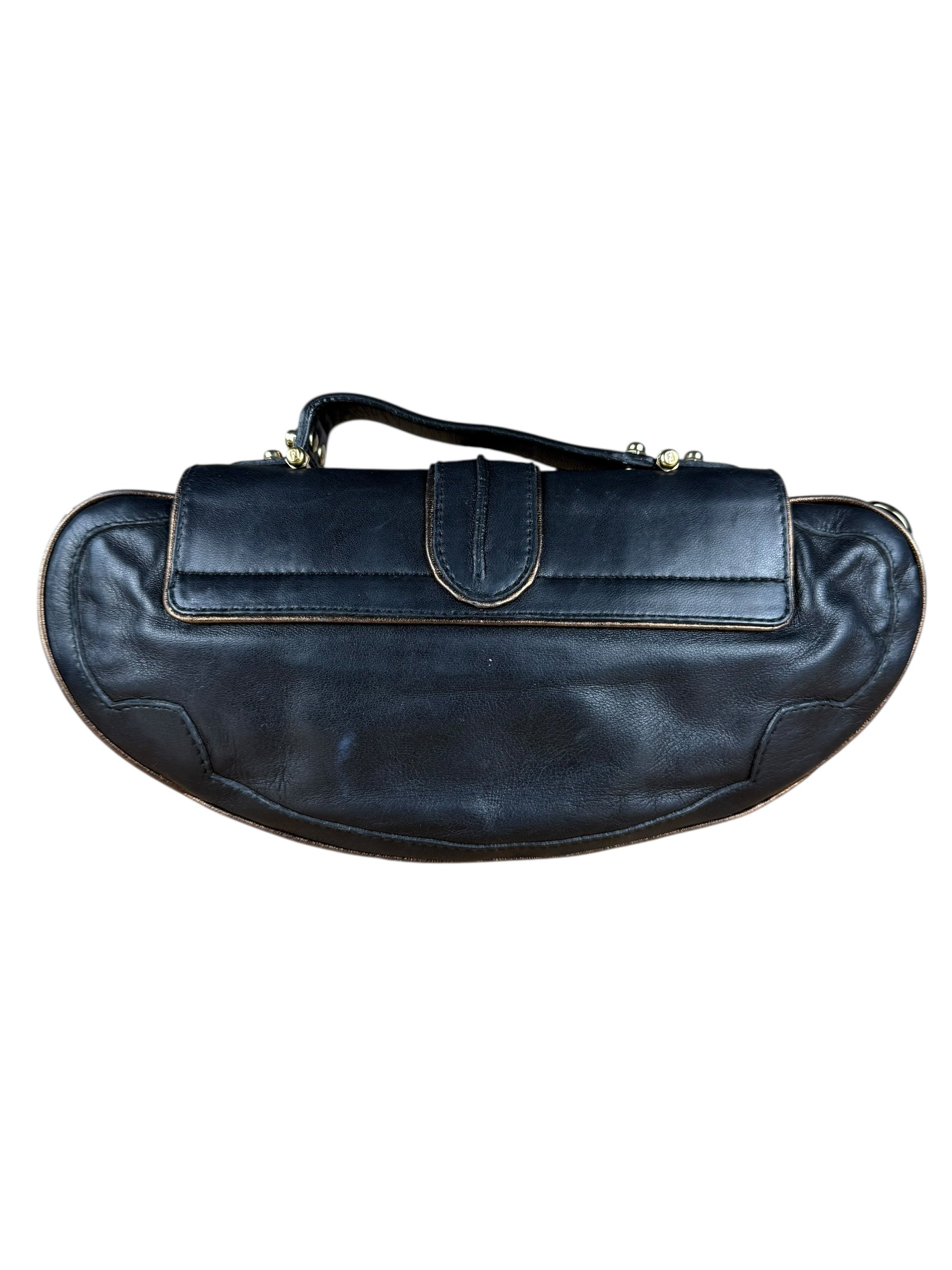 Fendi Zucca Vanity Mirror Shoulder Bag