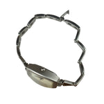 Guess White Dial Triangular Link Strap