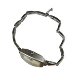 Guess White Dial Triangular Link Strap