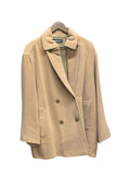 Bally Vintage Light Brown Wool Trench Coat