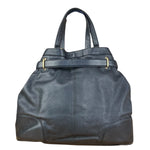 Gucci Vintage Black Leather Sienna Tote
