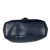 Yves Saint Laurent Navy Blue LouLou Medium Shoulder Bag