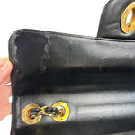Chanel Mademoiselle Vertical Quilt Single Flap Bag 1994