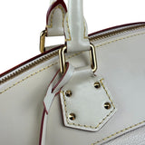 Louis Vuitton Cream Leather Suhali Lockit MM
