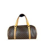 Celine Vintage Macadam Bowler Bag (Exposed Piping)