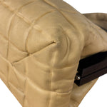 Chanel Beige Lambskin Chocolate Bar Frame Handbag 2002