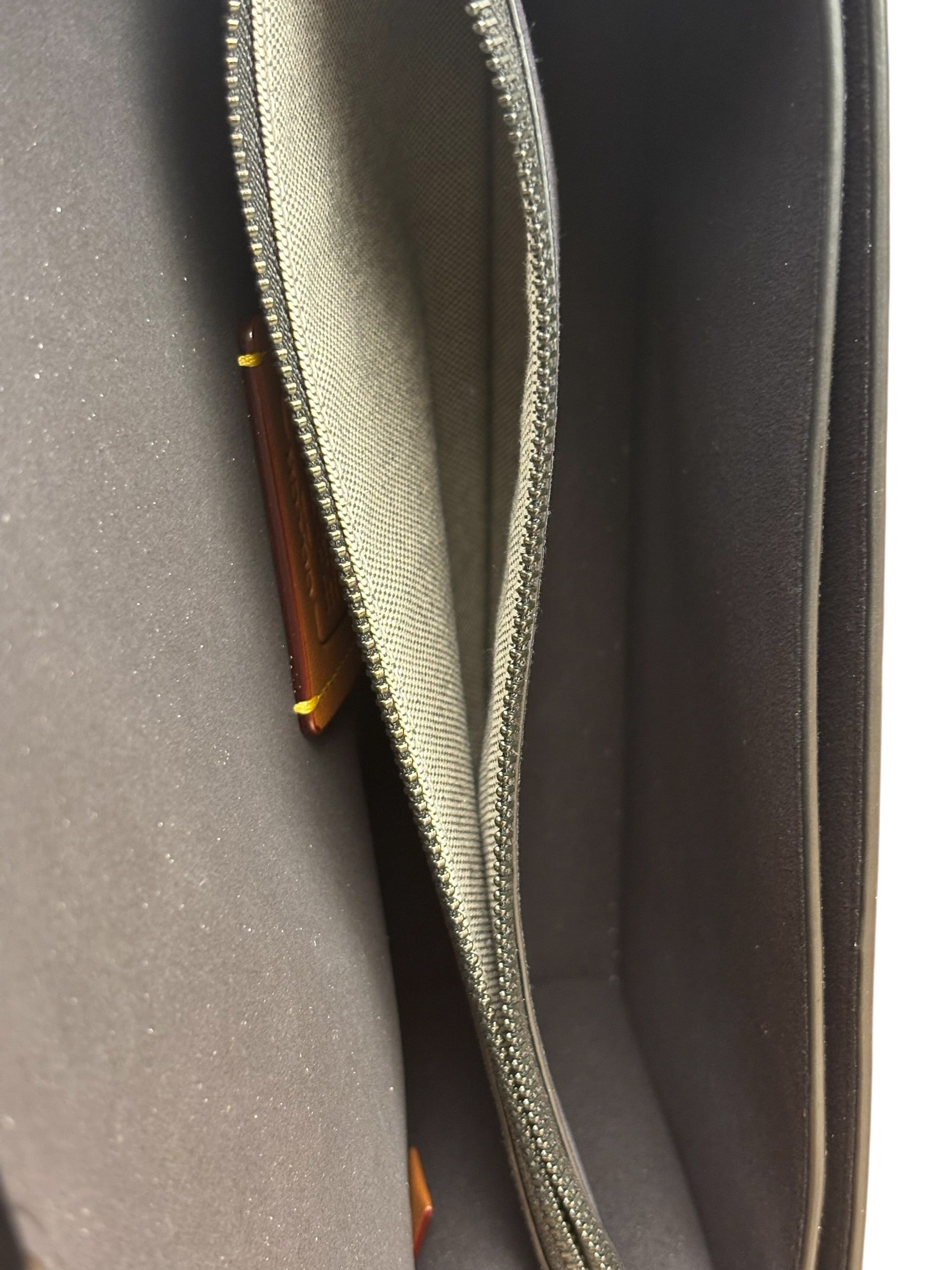 Coach Black Leather Tabby Two-Way Bag