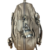 Chloe Metallic Taupe Vintage Paddington
