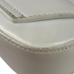 Diesel White Leather 1DR XS Two-Way Mini Bag