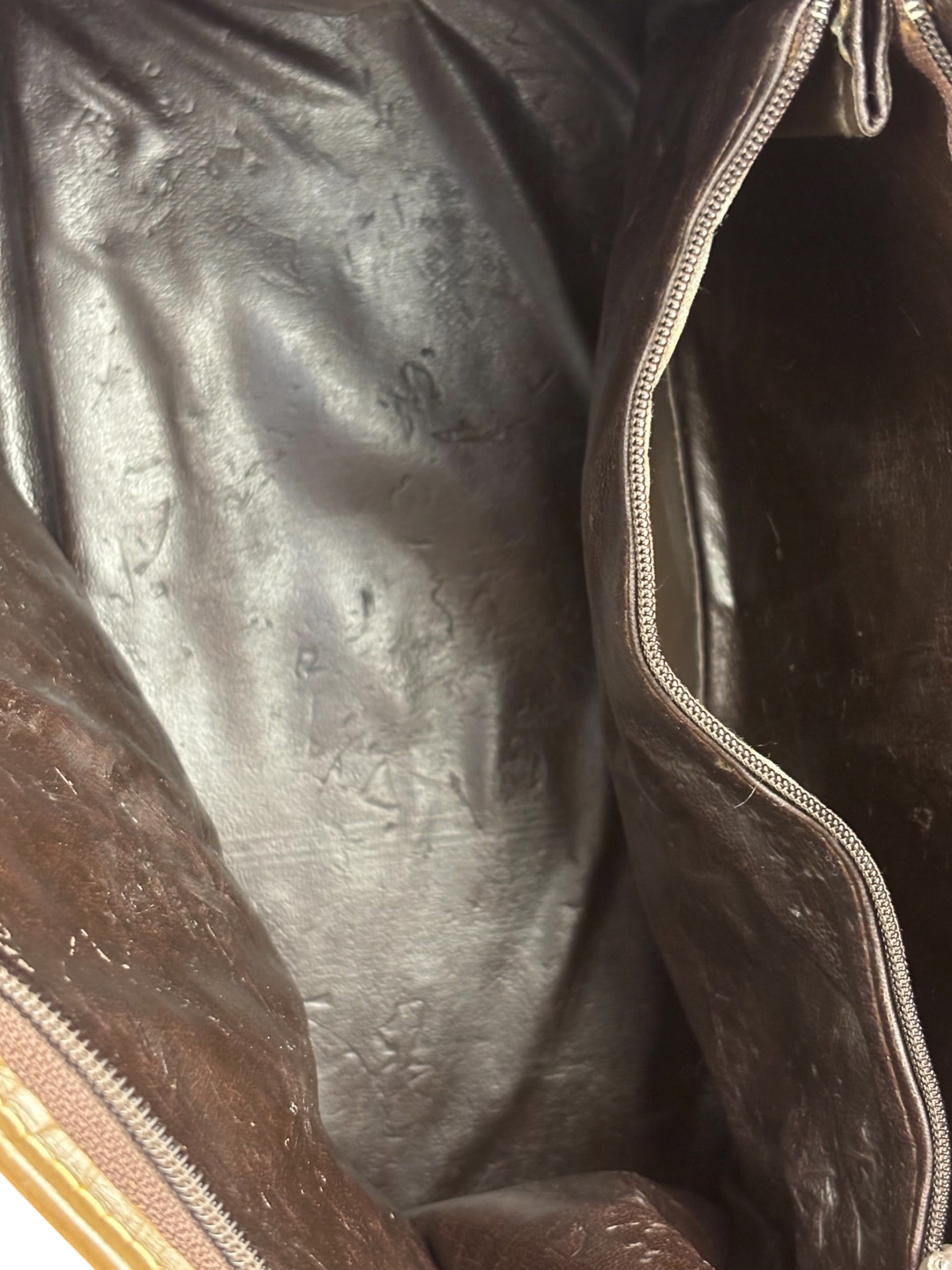 Fendi Brown PVC FF Zucchino Tote Bag