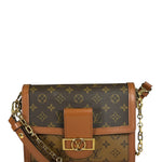 Louis Vuitton Brown Monogram Dauphine MM