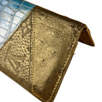 Louis Vuitton Ostrich Croc Pocket Organizer Wallet