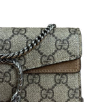Gucci Dionysus GG Supreme Super Mini Bag Beige/Taupe