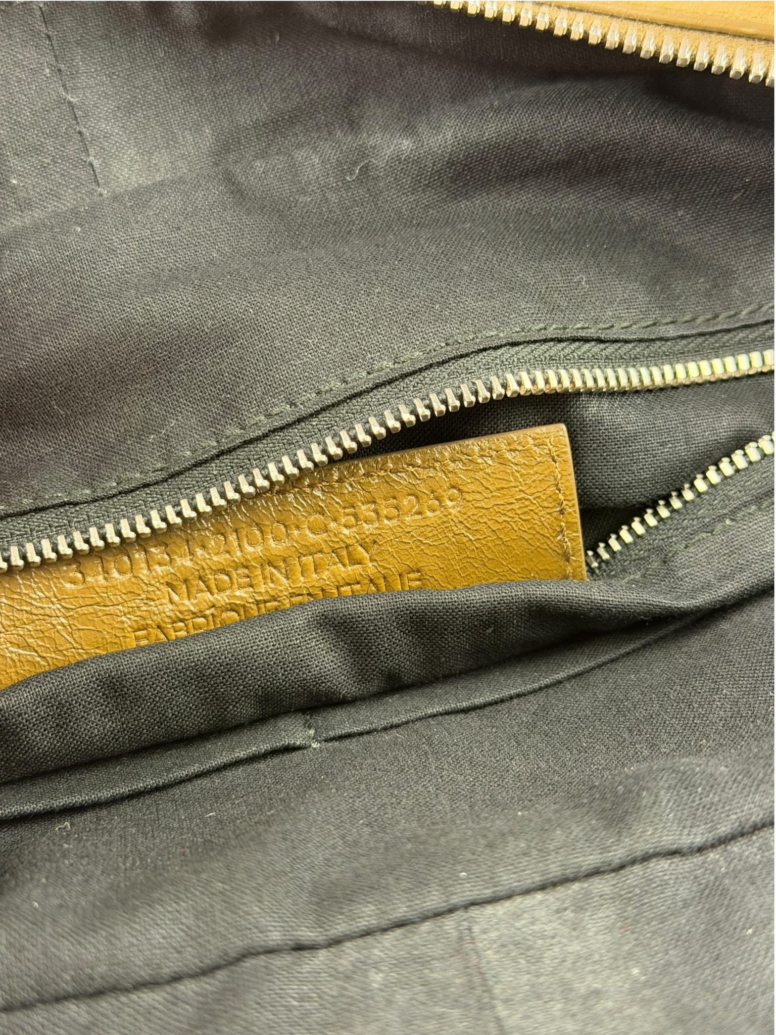 Balenciaga Brown Motocross Classic Travel Bag