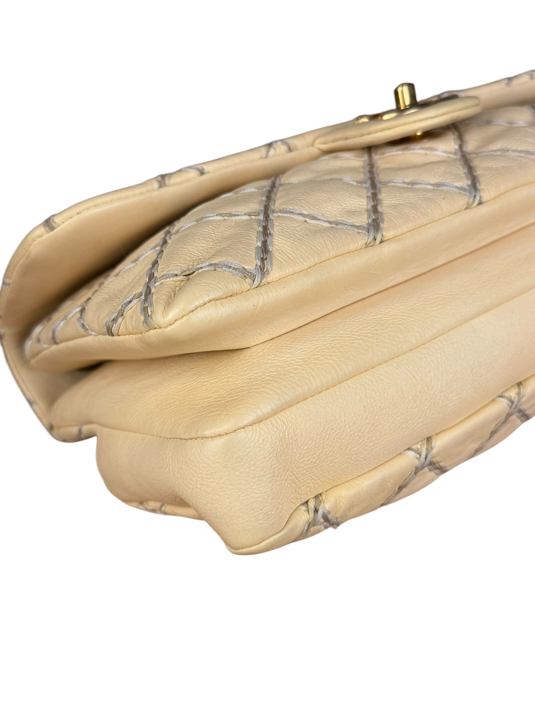 Chanel Beige Ultimate Stitch Flap 2014