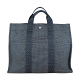Hermes Herline Canvas Tote Grey