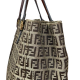 Fendi FF Canvas Top Handle Tote