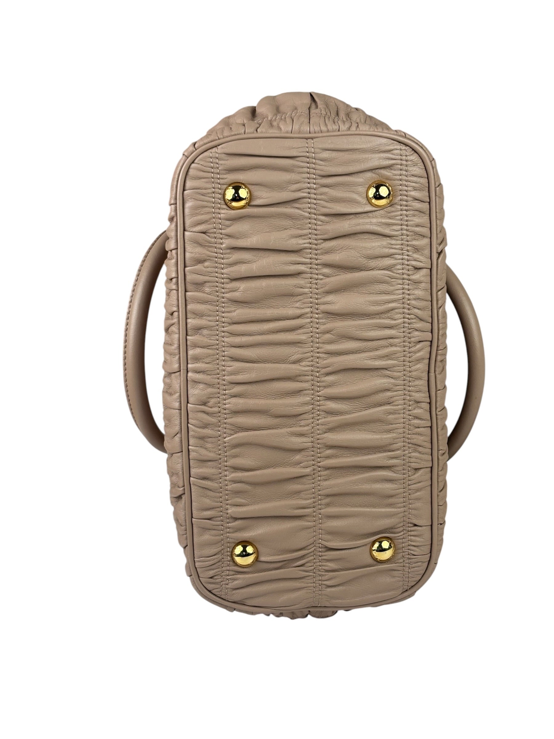 Prada Blush Pink  Gaufre Nappa Leather Two-Way Bag