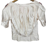 Louis Vuitton Beaded Short Sleeve Top