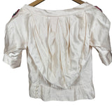 Louis Vuitton Beaded Short Sleeve Top