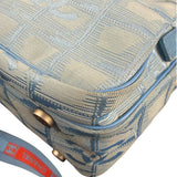 Chanel Blue CC Travel Line Tote Two-Way Bag