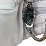 Gucci 103 Floral Dial Horsebit Bangle Watch