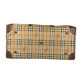 Burberry Vintage House Check Duffel Bag