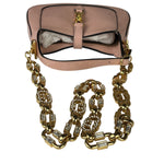 Gucci Pink Patent Leather Mini Jackie 1961 Hobo Bag