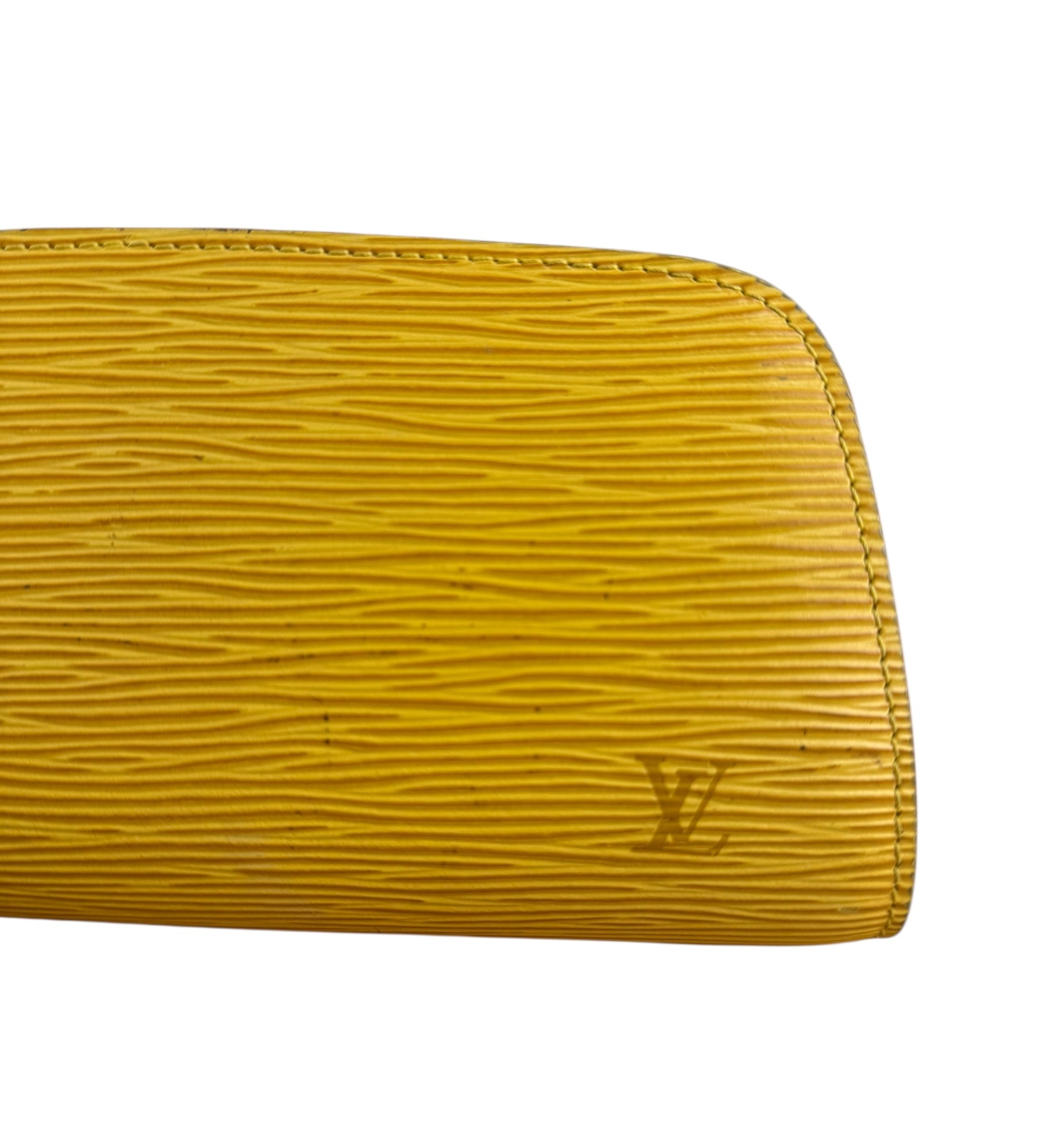 Louis Vuitton Yellow Epi Pouch