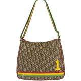 Christian Dior Vintage Rasta 1 Messenger Bag