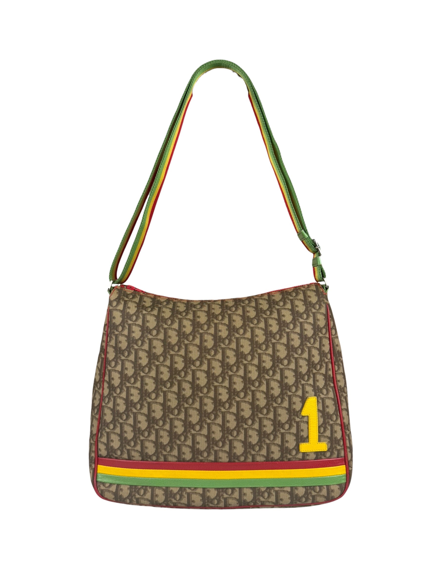 Christian Dior Vintage Rasta 1 Messenger Bag