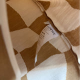 Loewe Wool Checkered Brown/Ivory Top