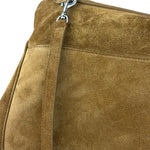 Balenciaga Rodeo Handbag Suede/Fleece Brown