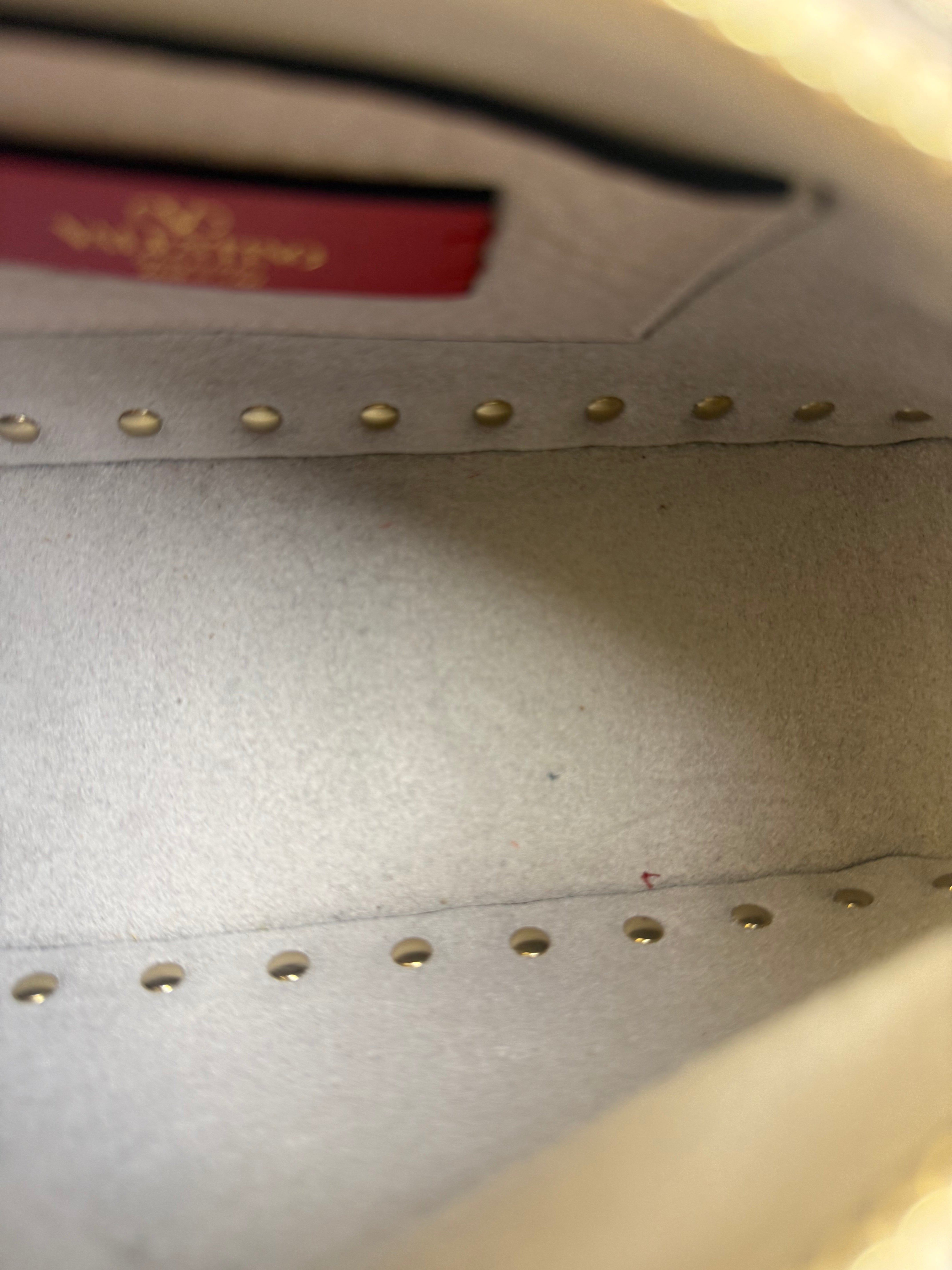 Valentino Garavani Calfskin Small Rockstud Two-Way Bag