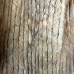 Vintage Light Brown Mink Fur Coat