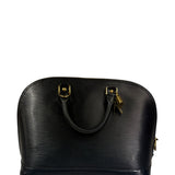 Louis Vuitton Black Epi Leather Alma Handbag PM