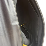 Chanel Navy Lambskin Cube Embossed XL Boy Flap 2013