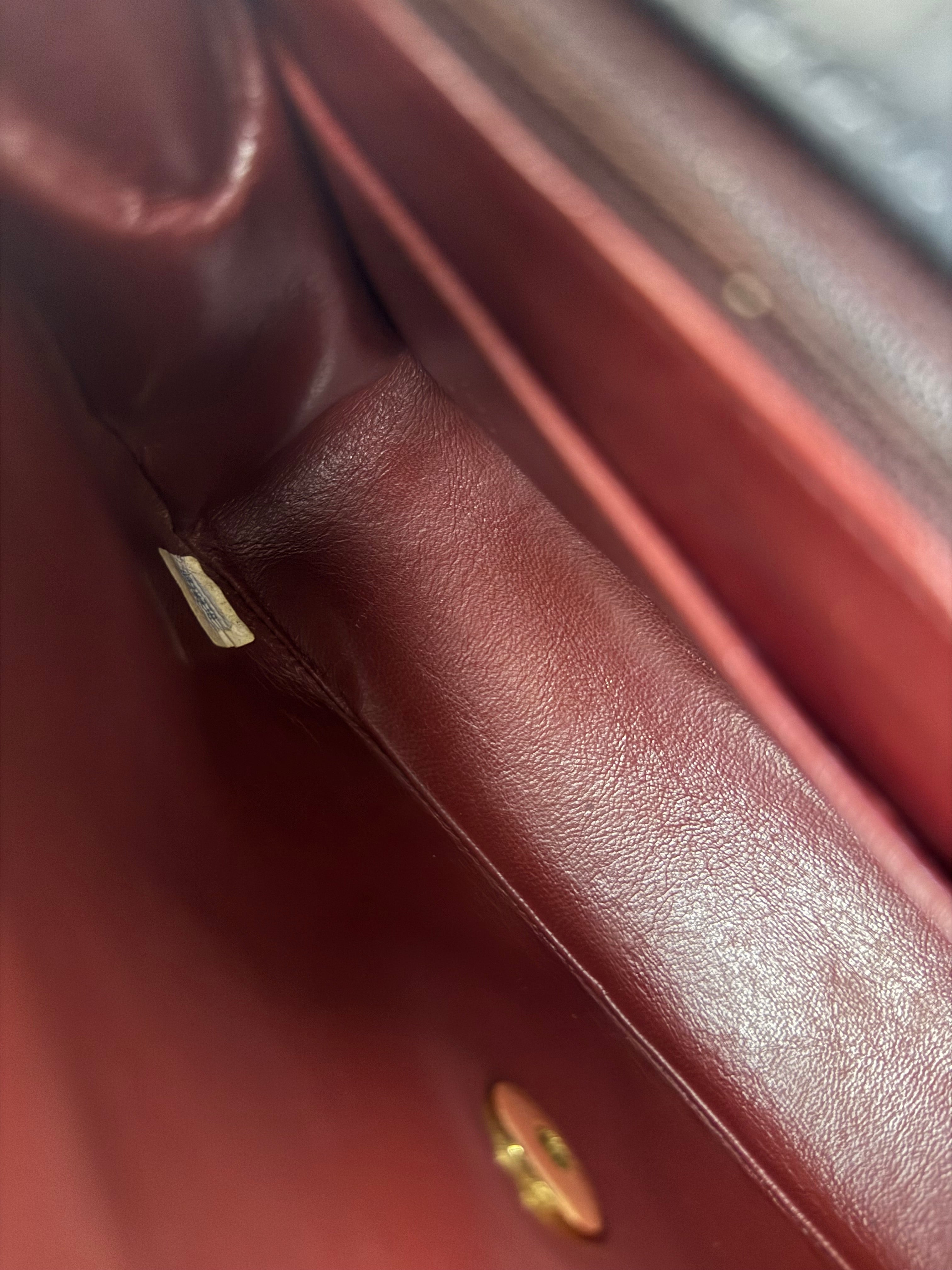 Chanel CC Black Classic Flap Bag 1988