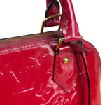 Louis Vuitton Red Monogram Vernis Alma bb
