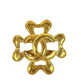 Chanel Vintage Spring Collection Lucky Four-Leaf Clover Brooch 94P 1994