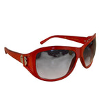 Marc Jacobs Oversized Red Wrap Sunglasses