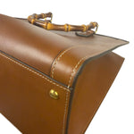 Gucci Peanut Brown Leather Diana Medium Tote