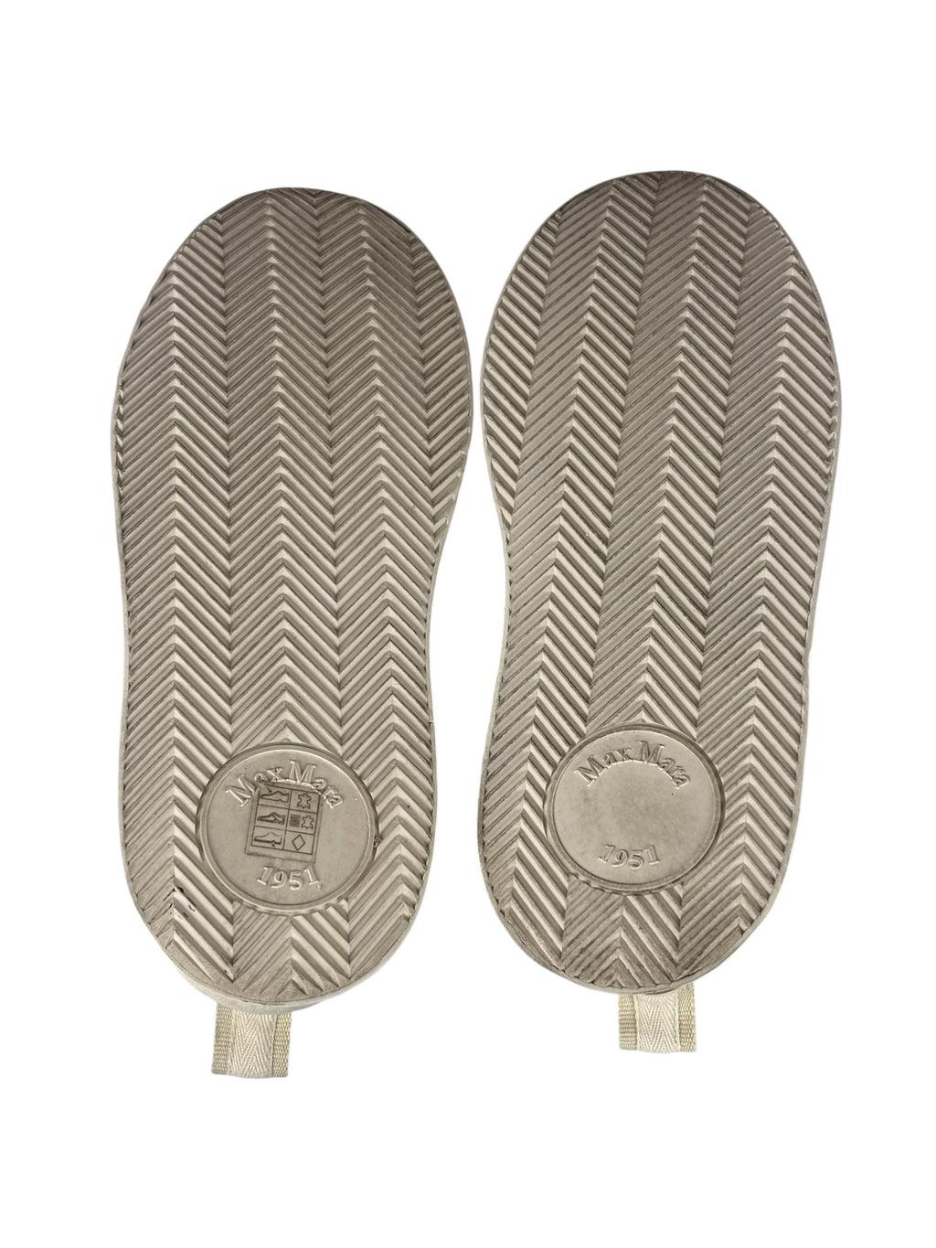 Max Mara Leather Platform Sneaker Beige