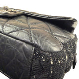 Chanel Black Quilted Calfskin Portobello Flap Bag 2013