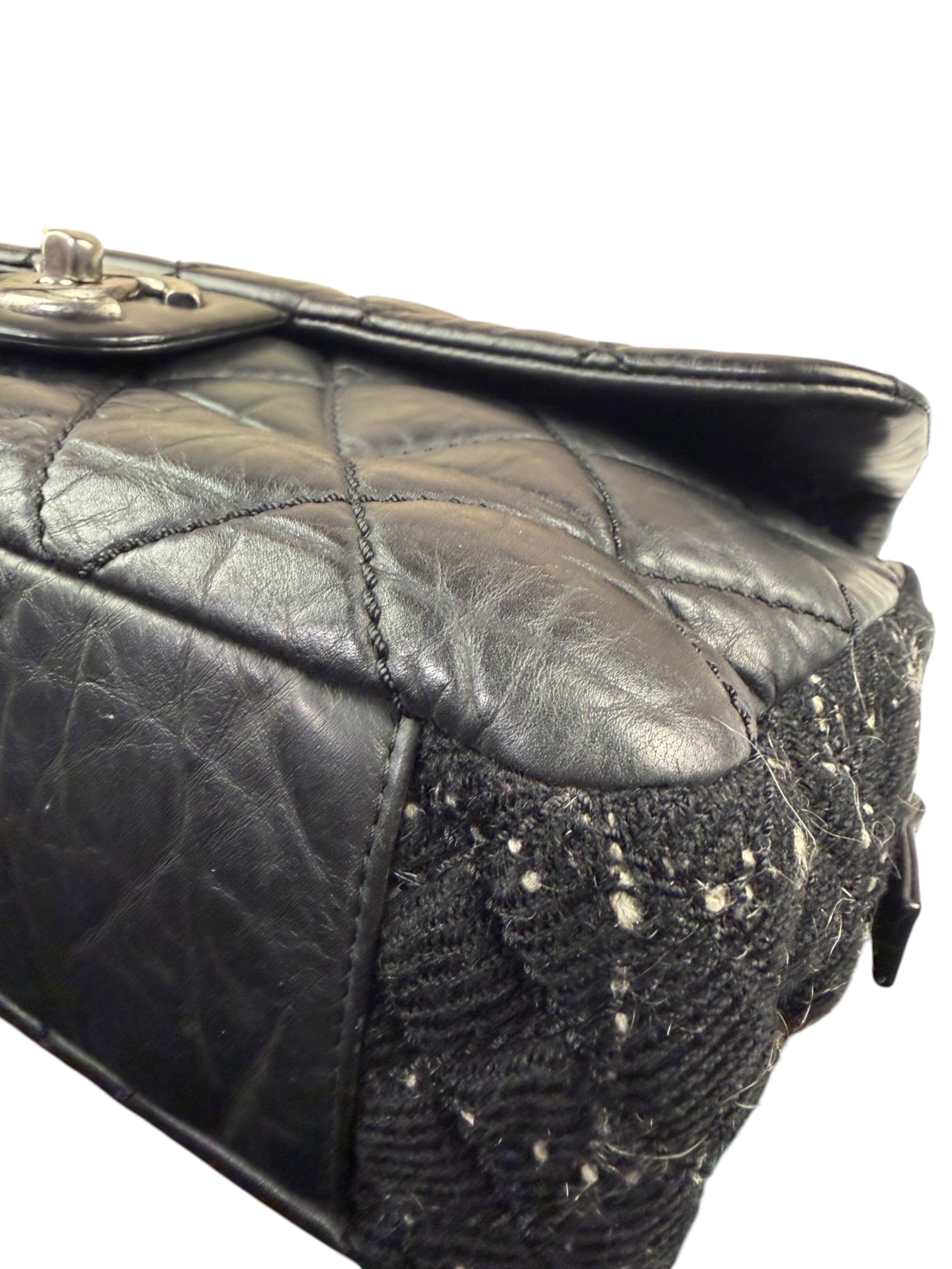 Chanel Black Quilted Calfskin Portobello Flap Bag 2013