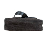 John Varvatos Suede Messenger Bag