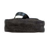 John Varvatos Suede Messenger Bag