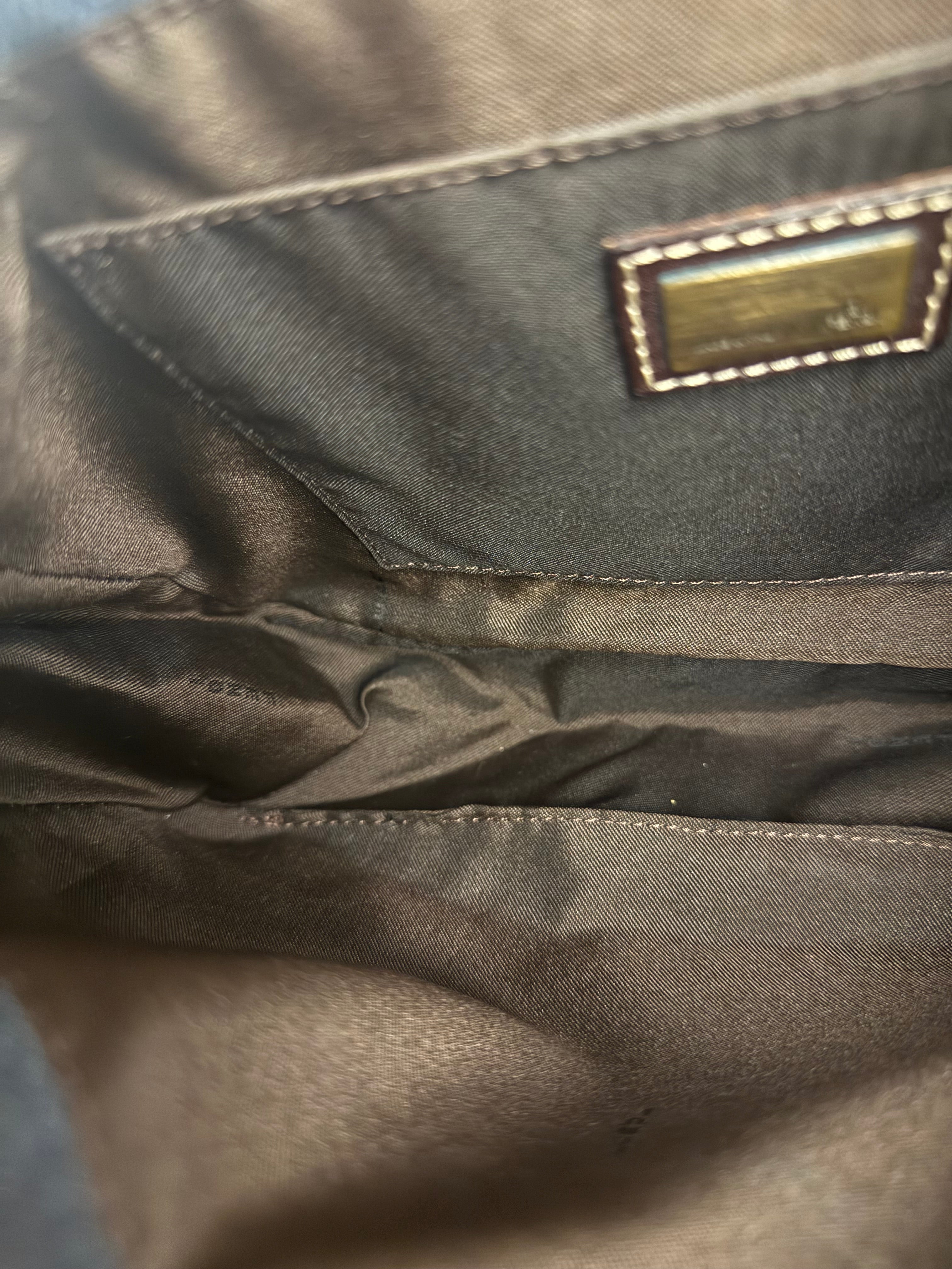 Fendi Denim Shoulder Bag