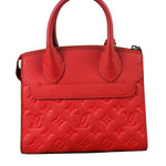 Louis Vuitton Red Monogram Empreinte Mini Pont-Neuf Two-Way Tote